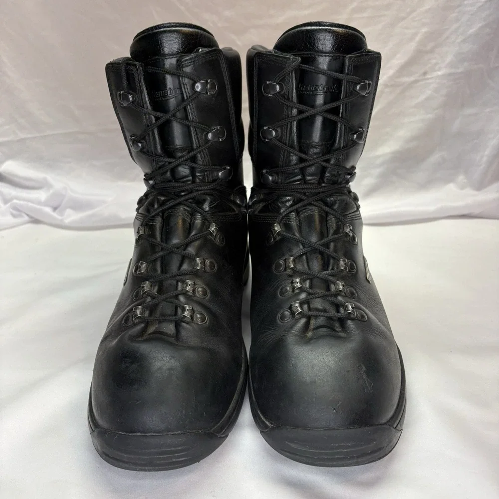Kenetrek Hard Tactical Boots Mens US 11.5 M Waterproof Leather Needs Sole Repair